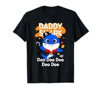 Pinkfong Baby Shark Daddy Shark Oficial Halloween Camiseta