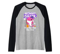 Pinkfong Baby Shark Mommy Shark Oficial Halloween Camiseta Manga Raglan