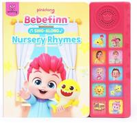 Pinkfong Bebefinn Libro de sonido con canciones para cantar de rimas infantiles - Libro musical de 10 botones de Baby Shark para niños pequeños de 1 a 3 años | Incluye canciones del álbum digital "Las