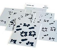 Pinkfresh Studio PINKFRESH Plantilla A2 FLRL, elegante estampado floral en capas