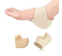 Pinkiou Almohadillas para el talón de silicona de doble cara, fundas protectoras hidratantes para el talón para aliviar el dolor de la fascitis Plantar, presión