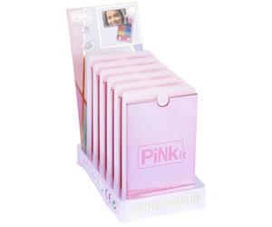PINKIT Mini Mirror Portfolio, 1 Kit con Sombras y Espejo