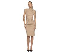 PINKO- Abito Alissa- Dresses- Mujer- Beige- S- Abito Alissa