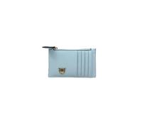 PINKO Porta Tarjetas Mujer Airone Chardholder Vitello Seda 100251 E37Q Azul