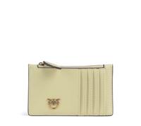 Pinko Airone | Tarjetero | amarillo | cuero de vaca de grano fino