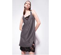 PINKO Alina Abito Flanella Grey - Pewter Talla: 38 | Mini Vestidos Outlet | Mujer | Gris