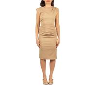 PINKO- Alissa Dress- Dresses- Mujer- Beige- L- Alissa Dress