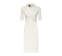PINKO- Allyson Abito Lino Stretch- Dresses- Mujer- Blanco- S- Allyson Abito Lino Stretch