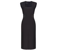 PINKO Ammiraglio Abito Punto Roma + Tela Busto Black Talla: 38 | Vestidos Midi Outlet | Mujer | Negro