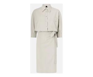 PINKO- Ariane Abito Fluido- Dresses- Mujer- Gris- L- Ariane Abito Fluido