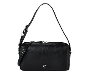 PINKO Bauletto Bolsa de hombro Piel 25 cm negro