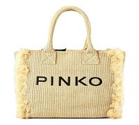 PINKO Beach Bolsa de compras 38 cm beige