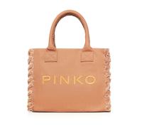 PINKO Beach Bolsa de compras 47 cm marrón