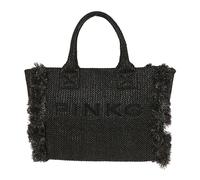 PINKO- Beach Shopper Rafia- Bags- Mujer- Negro- ONE SIZE- Beach Shopper Rafia