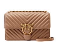 PINKO Bolsa Mujer Love One Classic Dc Sheep Nappa Chevron 100941 Beige D01Q