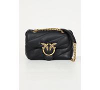 PINKO Bolsas Mujer Negro Mini Bolso Bandolera Baby Love Bag Puff Otoño