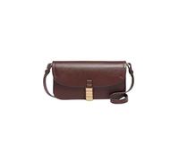 Pinko Bolso al hombro Saddle Flat burgundy para mujer UNI, Rojo Vinoantique Gold, Borsa media a spalla 10 x 2 x 20 cm primavera estate