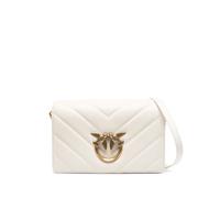 PINKO- Bolso bandolera acolchado Love Click- Bags- Mujer- Blanco- ONE SIZE- Bolso bandolera acolchado Love Click