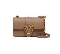 Pinko bolso bandolera bolso de hombro Love One Mini ST. CL. Marrone - Leone - Antique Gold marrón claro