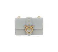 Pinko Bolso de hombro Love One Piel 21 cm Gris