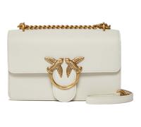 PINKO bolso bandolera Love One Mini DC S White - Antique Gold