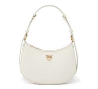 PINKO bolso de bandolera Half-Moon Mini Bag S White - Antique Gold