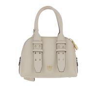PINKO - Bolso de Cuero Love Birds con Asas - Bags - Mujer - Beige - ONE SIZE -