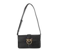 PINKO - Bolso de Hombro de Cuero Love Birds - Bags - Mujer - Negro - ONE SIZE -