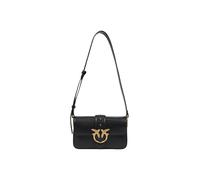 PINKO Bolso de hombro 'LOVE ONE MINI SLOUCHY FL VITELLO 104340 A0QO' negro One Size negro
