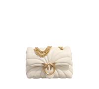 PINKO Bolso de hombro 'Pinko Sac Rabat Love Puff Mini Cl Sheep Nappa Blanc' blanco One Size blanco