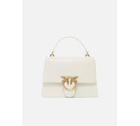 Pinko Love One Classic | Bolso de mano | blanco | cuero de vaca de grano fino