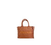 PINKO Beach Bolsa de compras 47 cm marrón