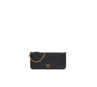 PINKO Bolso de mano 'PINKO HORIZONTAL FLAT VITELLO SETA BORSA' negro One Size negro