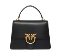 PINKO Love One Bolso Piel 25 cm negro