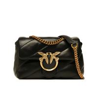 PINKO Bolsos, neceseres y maletas para mujer Bandolera acolchada mini Pinko Love Puff Negra