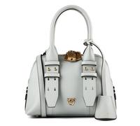Pinko Bolso de mano bowling bag zip mini 105333 A0QO K32Q gris perla