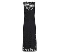 PINKO- Bufera Crochet Midi Dress- Dresses- Mujer- Negro- XS- Bufera Crochet Midi Dress