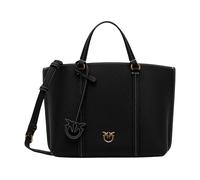 PINKO - Bolso Shopper Clásico de Cuero Negro - Bags - Mujer - Negro - ONE SIZE -