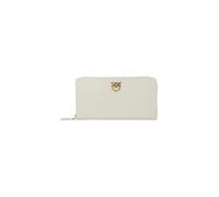 PINKO Cartera 'RYDER ZIP AROUND VITELLO SETA 100250 A0F1' crema One Size crema