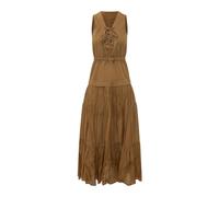 PINKO- Casarsa Abito Voile- Dresses- Mujer- Marrón- M- Casarsa Abito Voile