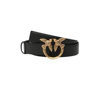 PINKO Cinturón 'Love Berry' oro / negro 105 oro / negro