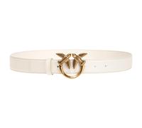 PINKO Cinturón Mujer Love Berry Simply Belt H3 Hebilla Oro Color Blanco