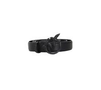 Pinko Love Berry H3 Belt Vit.Seda Cinturón, Z99b_Black Limousine Block Color, M para Mujer