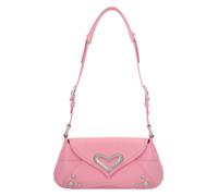 PINKO Classic 520 Bolsa de hombro Piel natural 30 cm rosa