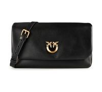 PINKO Click Soft Classic Bolsa de hombro Piel natural 32 cm negro