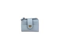 Pinko Cuero Monedero Multi Purpose Wallet Azzurro Celeste Azul Claro