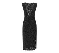 PINKO- Drupa Lace Midi Dress- Dresses- Mujer- Negro- XL- Drupa Lace Midi Dress