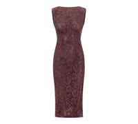PINKO- Drupa Lace Midi Dress- Dresses- Mujer- Rojo- S- Drupa Lace Midi Dress