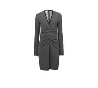 PINKO- Elegante Armario de Vestido de Punto Milano- Dresses- Mujer- Gris- M- Elegante Armario de Vestido de Punto Milano