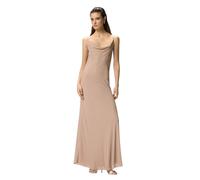 PINKO- Farro Gown- Dresses- Mujer- Beige- S- Farro Gown